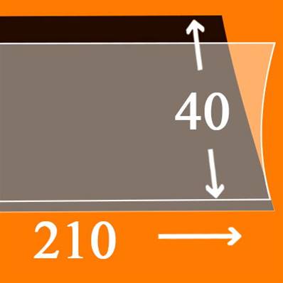 25 bandes Hawid simple soudure fond noir 210 x 40 mm HA1040 300452