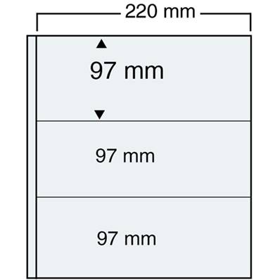 5 feuilles 465 pour classeur Compact A4 Safe