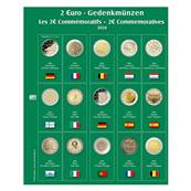 feuille Premium 36 pour pieces de 2 euros 2024 SAFE 7341.36