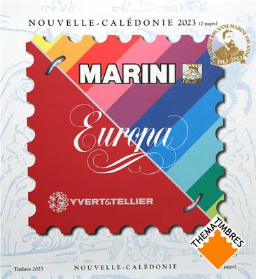 Jeu Nouvelle Caledonie 2023 Yvert et Tellier MARINI 138382