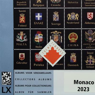 Feuilles Luxe MONACO 2023 DAVO 6753