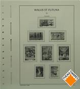 Feuilles Wallis et Futuna 2023 à pochettes SF Leuchtturm 372111