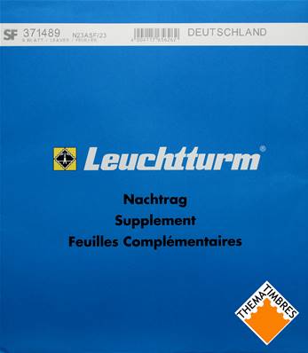 Feuilles Allemagne 2023 à pochettes SF Leuchtturm 371489