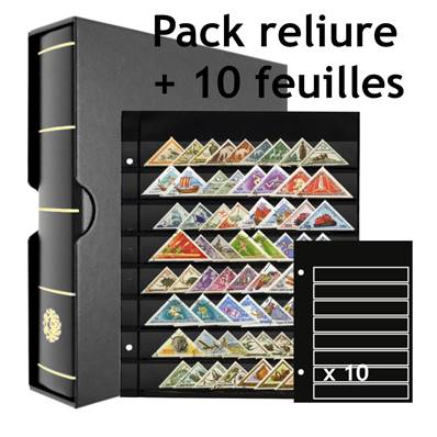 Offre Album Futura noir et 10 feuilles Giga 8 Yvert et Tellier 21798