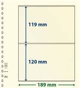 10 feuilles neutres LINDNER T 802204P