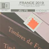 Jeu France Futura FS 2019 1er semestre Yvert et Tellier 134442