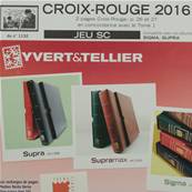 Jeu France Croix Rouge SC 2015 2016 Yvert et Tellier 83014