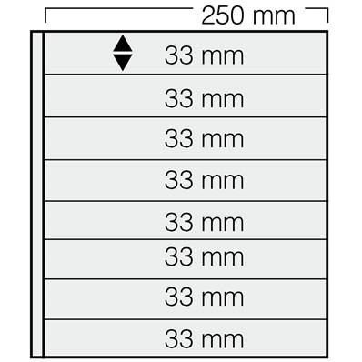 5 Feuilles blanches Garant 8 bandes 728 SAFE