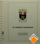 Feuilles Saint Pierre et Miquelon 2022 à 2024 LINDNER T448-22