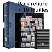 Offre Album Futura bleu et 10 RECHARGES C80 Yvert et Tellier 27592