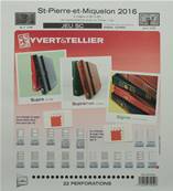 Jeu St Pierre et Miquelon SC 2016 Yvert et Tellier 870050