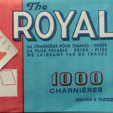 1000 Charnieres Royal pour timbres MD7