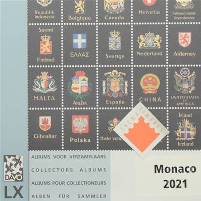 Feuilles Luxe MONACO 2021 DAVO 6751