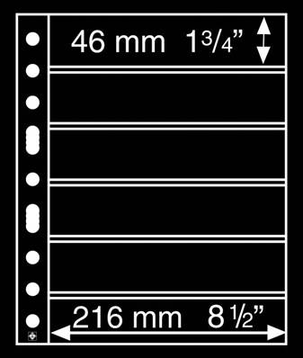 5 Feuilles Noires GRANDE 6S Leuchtturm 331156