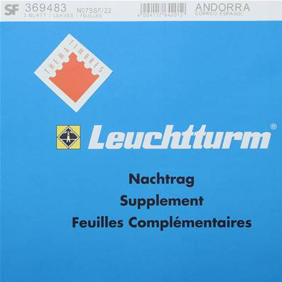 Feuilles Andorre Espagnol 2022 SF Leuchtturm N07S SF/22 369483