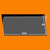 Grandes Pochettes Simple Soudure Fond Noir