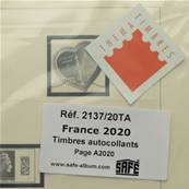 Feuilles France Autocollants PRO 2020 SAFE DUAL 2137/20TA