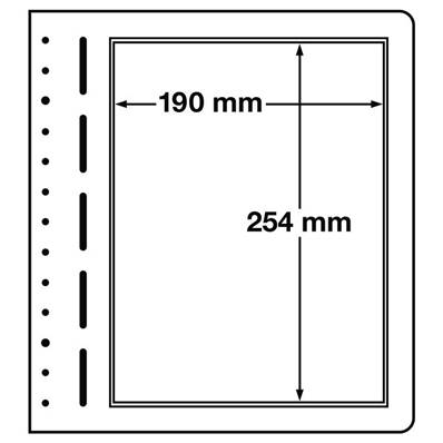 10 Feuilles à 1 bande LB1 Leuchtturm 313874