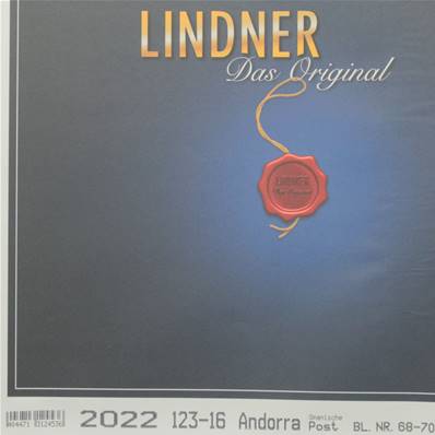 Complement Andorre Espagnol 2022 LINDNER T123-16-2022