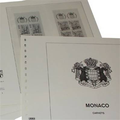 Feuilles Monaco carnets 1989 à 2000 Lindner T186H