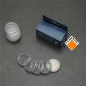 10 capsules 23 mm pour pieces 1 euro Yvert et Tellier 310126