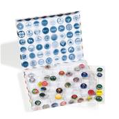 Coffret carton pour 96 capsules de biere Leuchtturm 367179