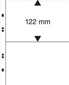 10 feuilles Multi Collect 2 bandes transparentes Lindner MU1322