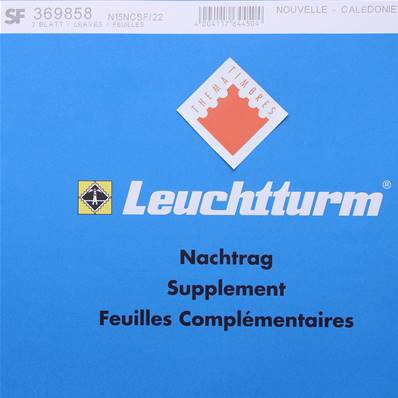 Feuilles Nouvelle Caledonie 2022 à pochettes SF Leuchtturm 369858