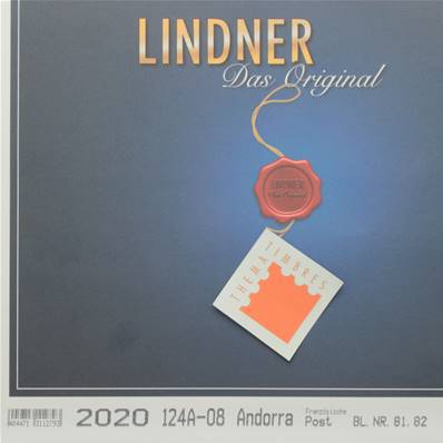 Complement Andorre Francais 2020 LINDNER T124a-08-2020