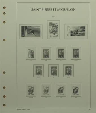 Saint Pierre et Miquelon 2010 à 2019 avec pochettes MOC 343179