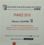 Feuilles France 2016 Album Louvre et Standard Edition Ceres FF16