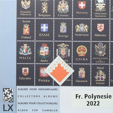 Feuilles Luxe Polynésie Française 2022 DAVO 3852