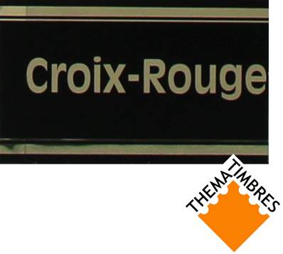 Signette croix rouge