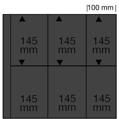 5 feuilles CPA Verticales noires SAFE 6220