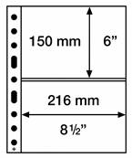 5 Feuilles Transparentes GRANDE 2C Leuchtturm 336439