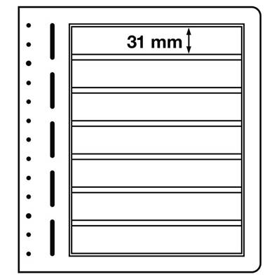 10 Feuilles à 7 bandes LB7 Leuchtturm 330332