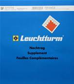 Feuilles France 2023 Autocollants SF Leuchtturm N15PRO SF/23 371778