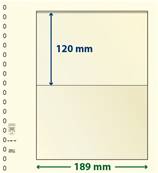 10 feuilles neutres LINDNER T 802105P