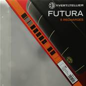 5 feuilles plastique transparent Futura A3 Yvert et Tellier 1611