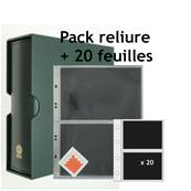 Album galion vert et 20 feuilles pour 2 Billets Yvert et Tellier 92822