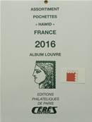 Jeu de pochettes pour feuilles France 2016 Album Louvre Edition Ceres HBA16