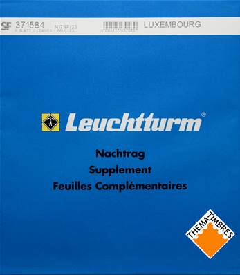 Feuilles Luxembourg 2023 à pochettes SF Leuchtturm 371584