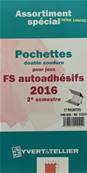 Pochettes 2e sem 2016 Futura FS autoadhesifs Yvert & Tellier 110024