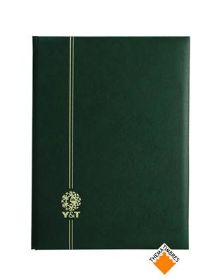 Classeur Perfecta LUXE vert 48 pages noires Yvert et Tellier 24072