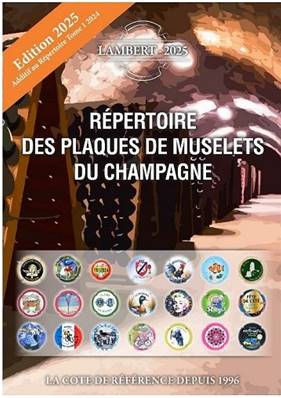 Additif repertoire Plaques de muselets du Champagne Lambert 2025