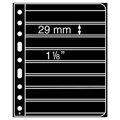 5 Feuilles noires Vario 8S  Leuchtturm 331824