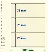 10 feuilles neutres LINDNER T 802310P