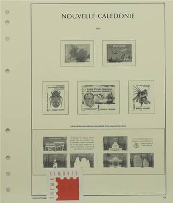 Nouvelle Caledonie 2020 à 2022 avec pochettes MOC 367239