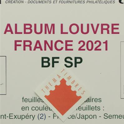 Feuilles Blocs Spéciaux 2021 Louvre Standard Edition Ceres FF21BF