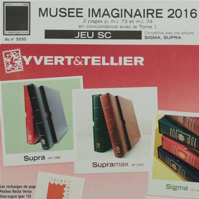 Jeu France Musée Imaginaire SC 2016 Yvert et Tellier 870060